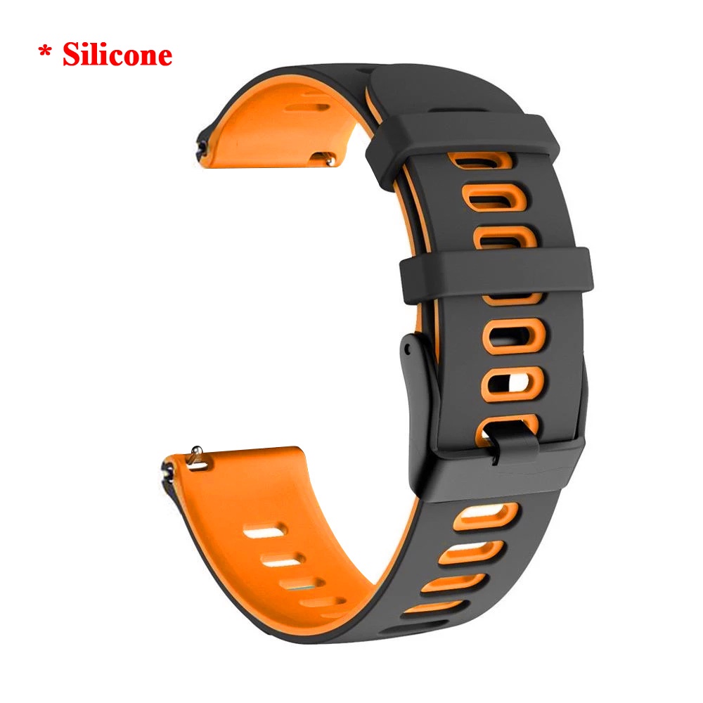 FTRONGRT Cinturino In Silicone 20mm Per Garmin Vivomove Style – Ricambio Morbido E Traspirante - 2