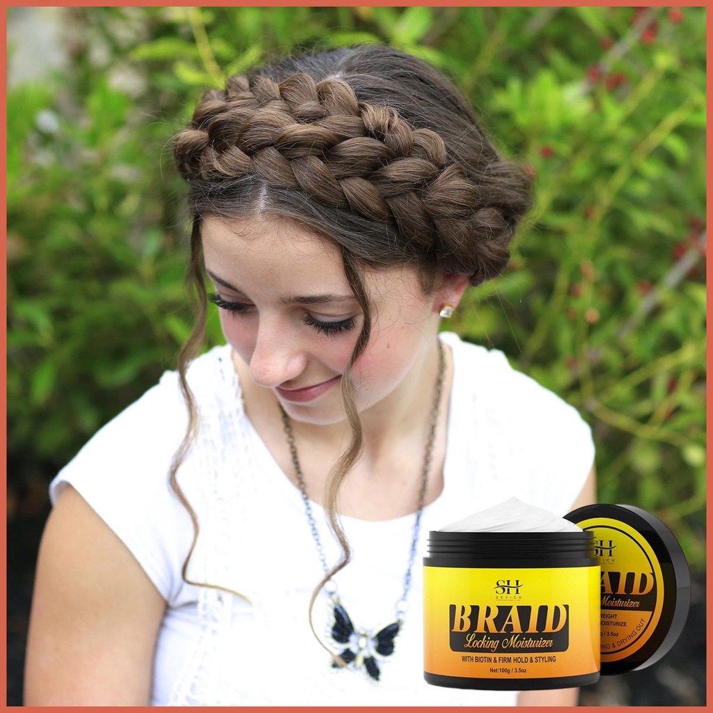 Braiding Hair Gel Moisturizing Extreme Hold Braid Jam 100g Neat