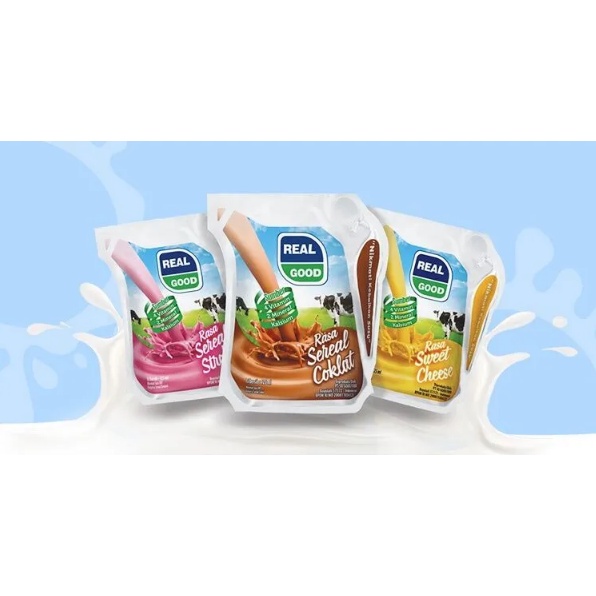 Susu UHT Real Good 125 Ml - Vitamin & Mineral Halal - Gambar 2