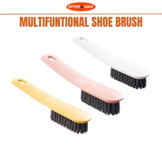 Multifunctional Cleaning Brush Portable Plastic Clothes Shoes