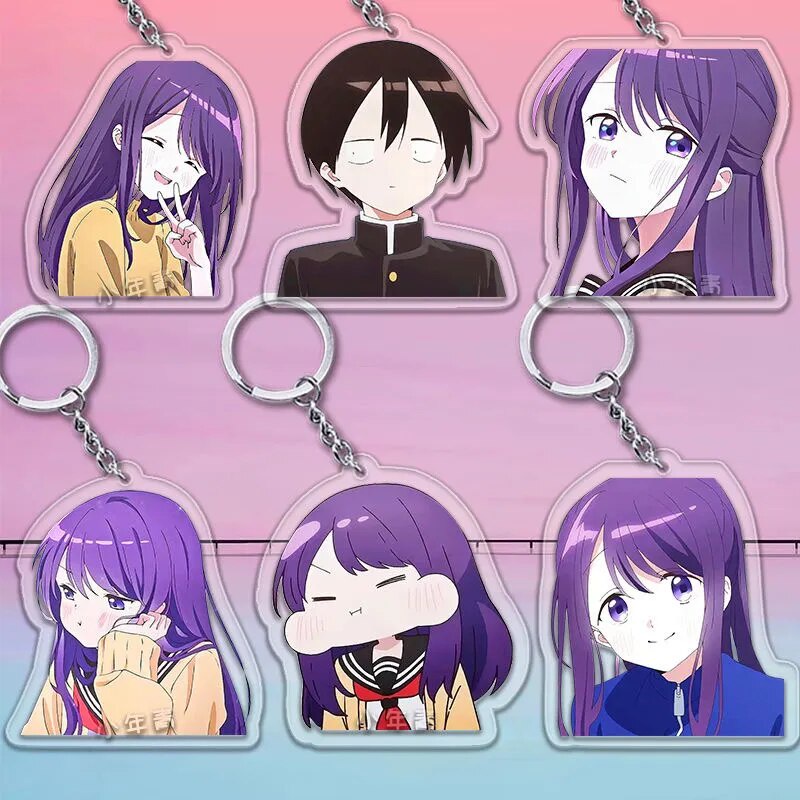Keychain, standee Anime Kubo Leave Me Invisible Kubo-san wa Mob wo ...