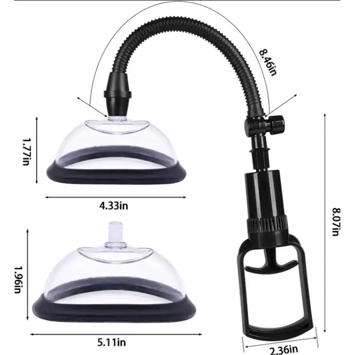 HESEKS Set Pussy Pump Vagina Clitoris Sucker Expansion Device Women 