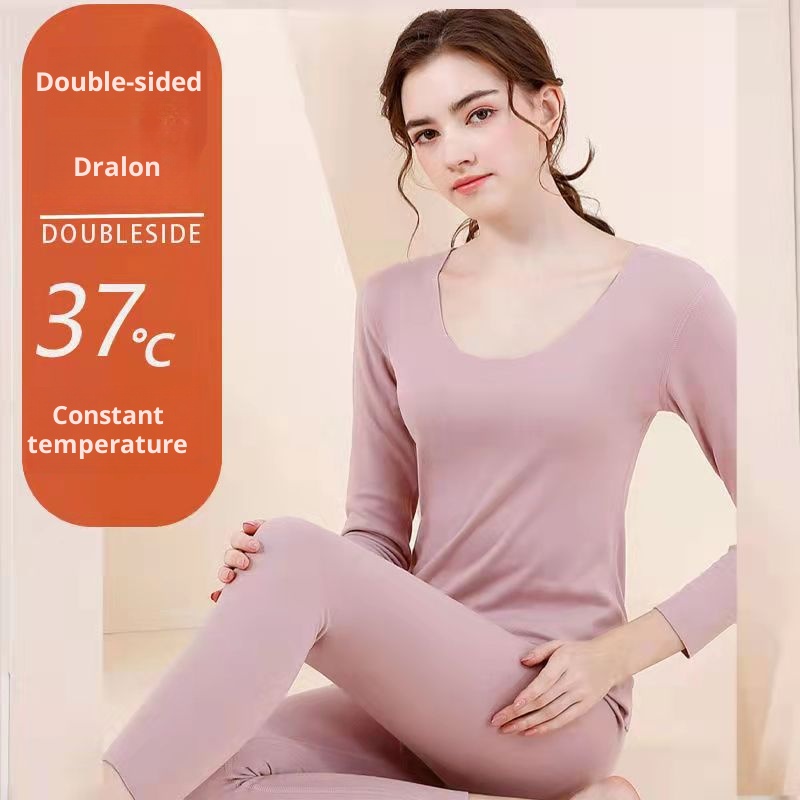 Women Thermal Underwear Constant Temperature Warm Long Johns