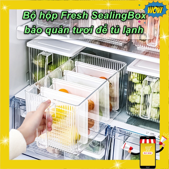[HCM] - Fresh SealingBox box set for Fresh storage in the refrigerator ...
