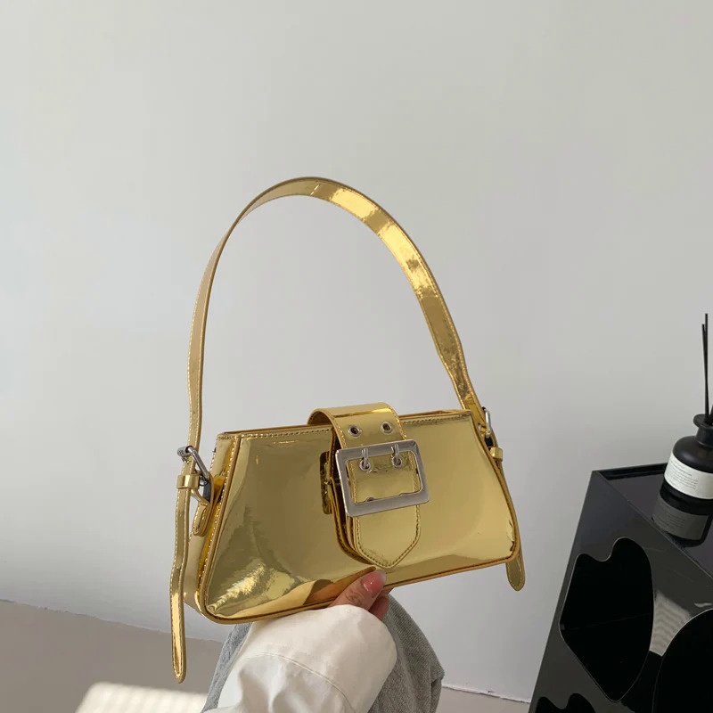 Gold deals designer handbags