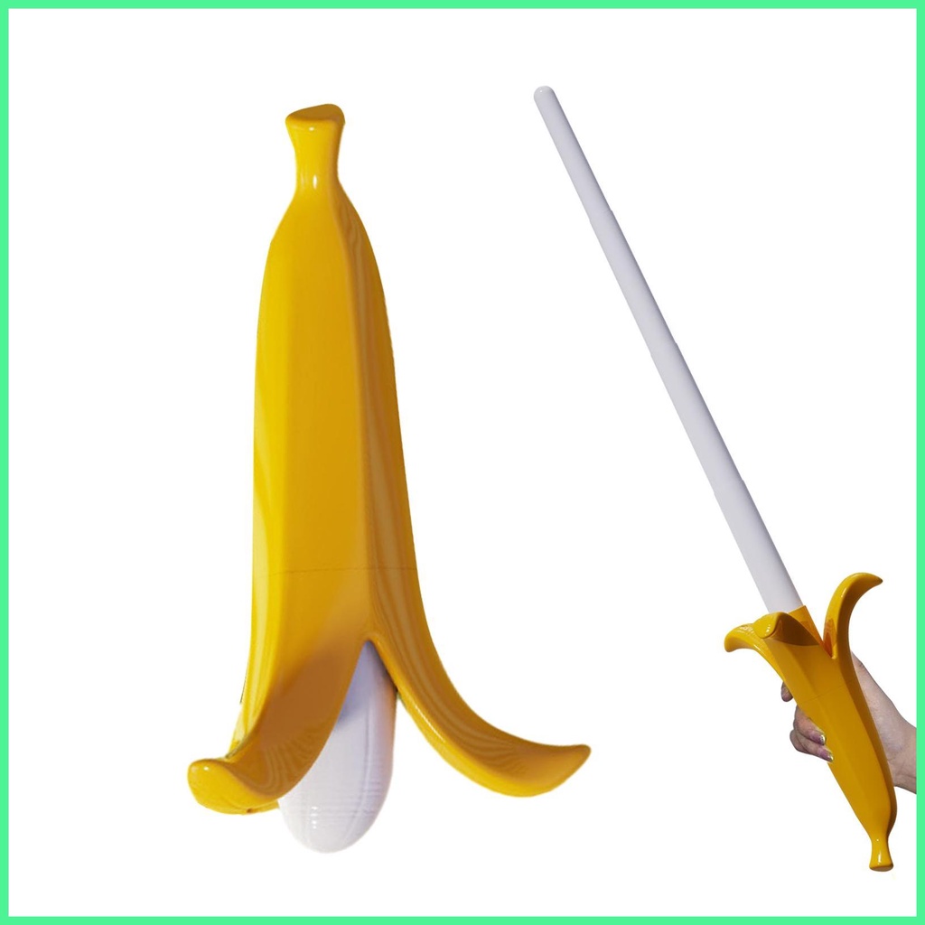 Telescopic Sword Retractable 3D Printing Banana Sword Stress Relief Toy ...