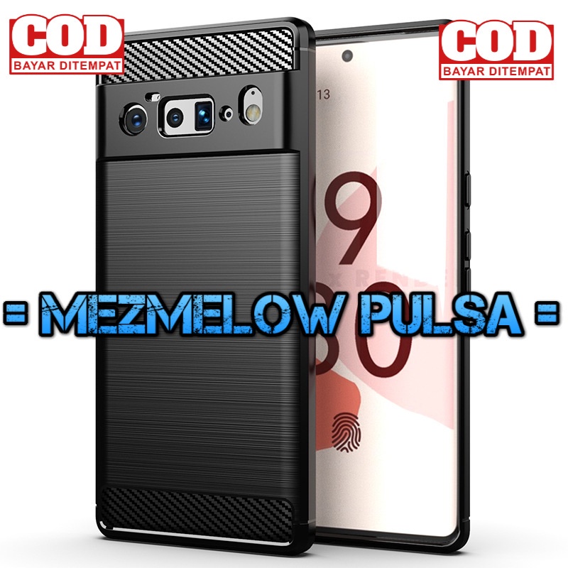 Softcase Soft Case  Fiber Carbon Silikon Casing Google Pixel 6A - Gambar 4