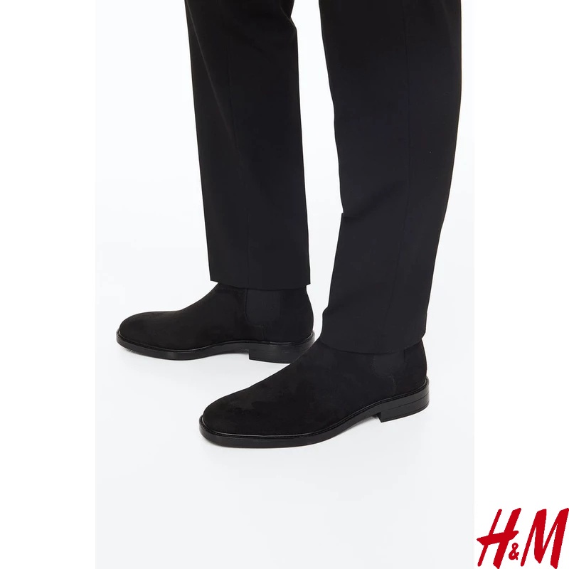 h&m white boots
