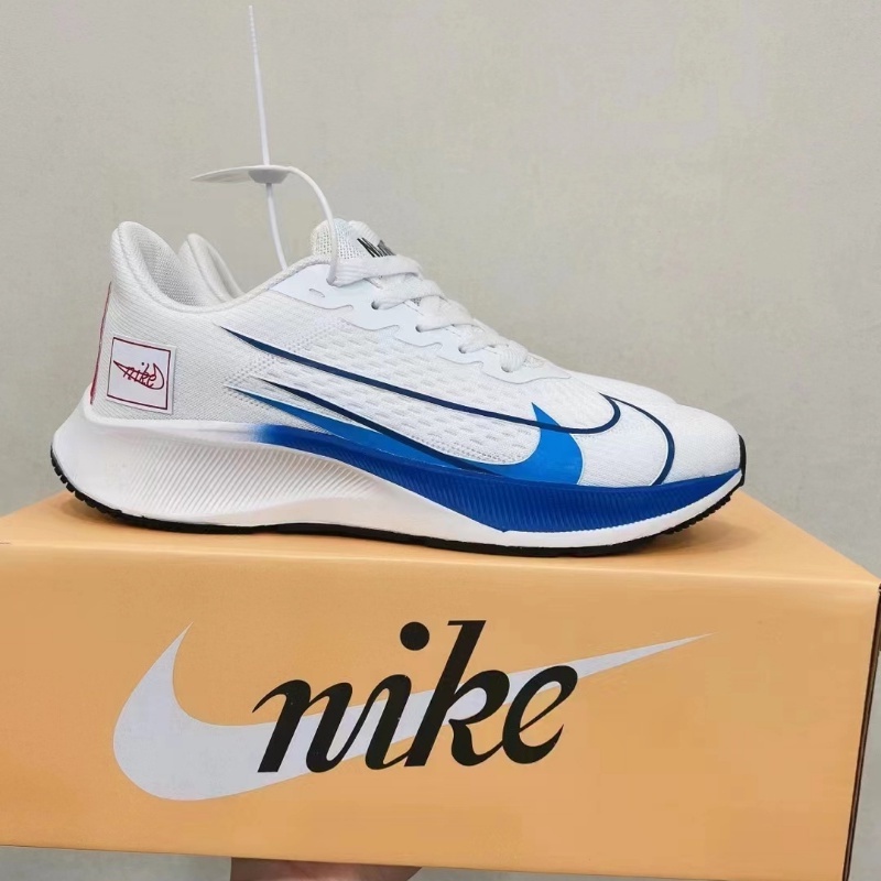 White rainbow sales nike shoes