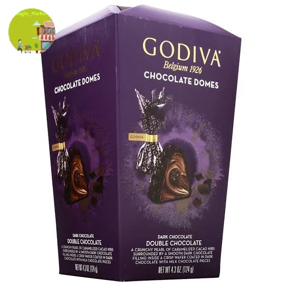 Godiva Domes Chocolate Double Choco 120gr/pack Shopee Singapore