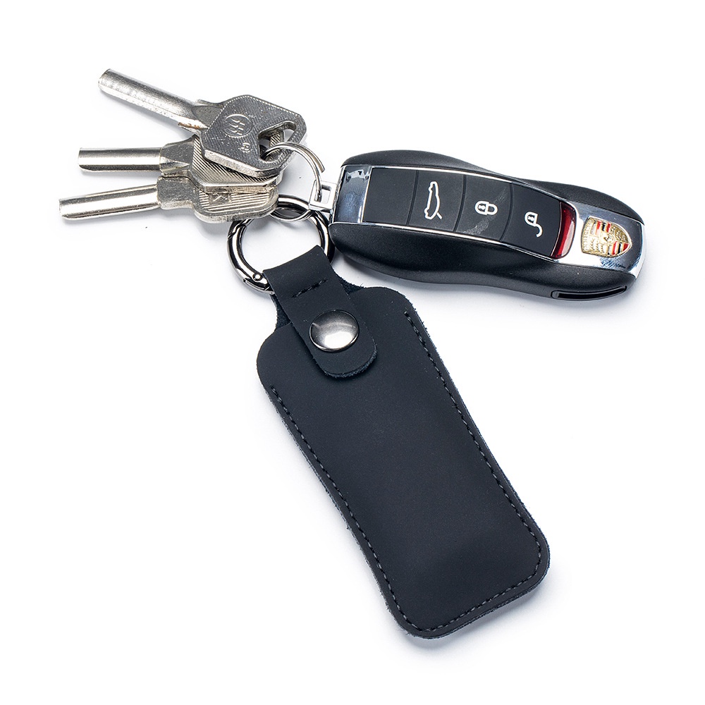 GENODERN Leather Keychain U Disk Storage Protective Cover Thickened ...