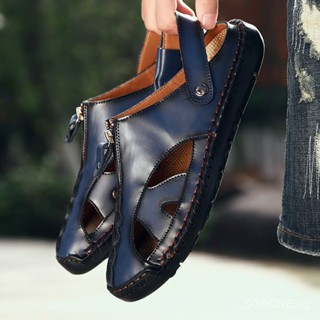 Pure leather sandal for on sale man