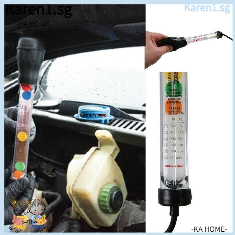 KA Antifreeze Tester, Plastics Rubber Glycol Test Coolant Levels