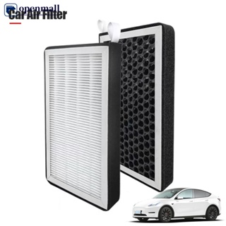 Cabin Air Filter HEPA for Tesla Model 3 Model Y with Activated Carbon Tesla  Air Conditional OEM Replacement Cabin Air Filter Set of 2 