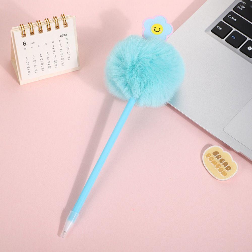 AHOUR1 Children's Plush Pen, 0.7mm Handwriting Plush Ballpoint Pen