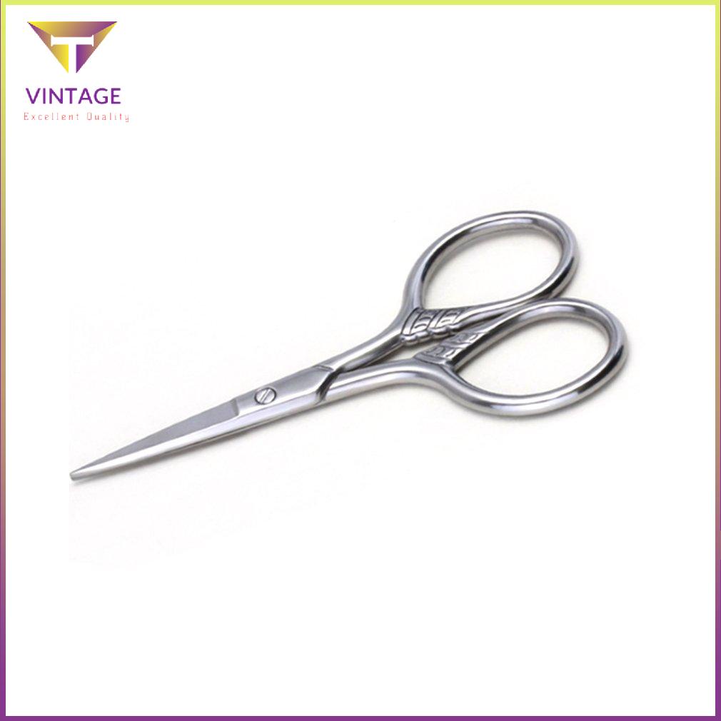 Stainless Steel Facial Hair Scissors For Men Moustache Beard Trimming