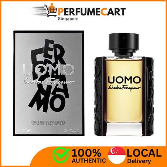 Salvatore Ferragamo Uomo Edt For Men 100ml Brand New 100 Authentic Perfume Cart Shopee Singapore