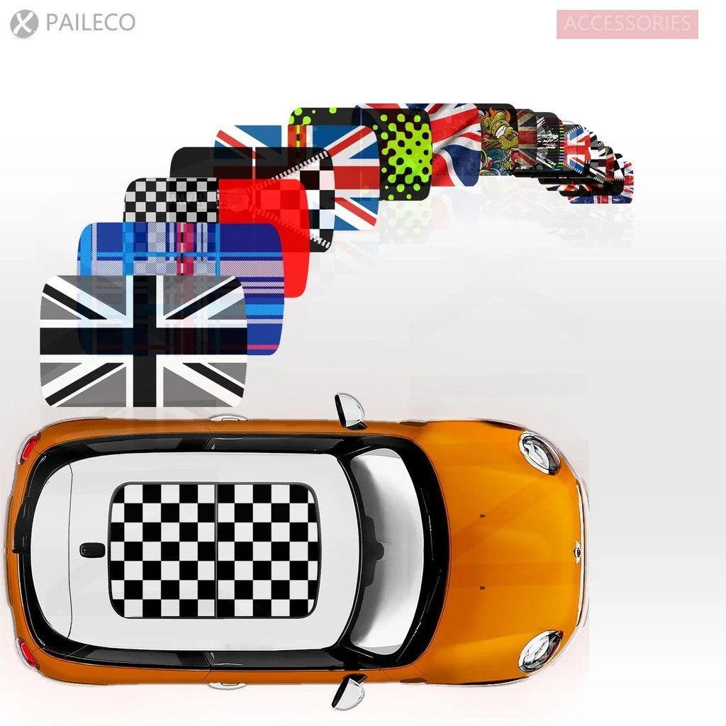 Paileco sun roof Graphics stickers Sunroof for MINI Cooper clubman ...