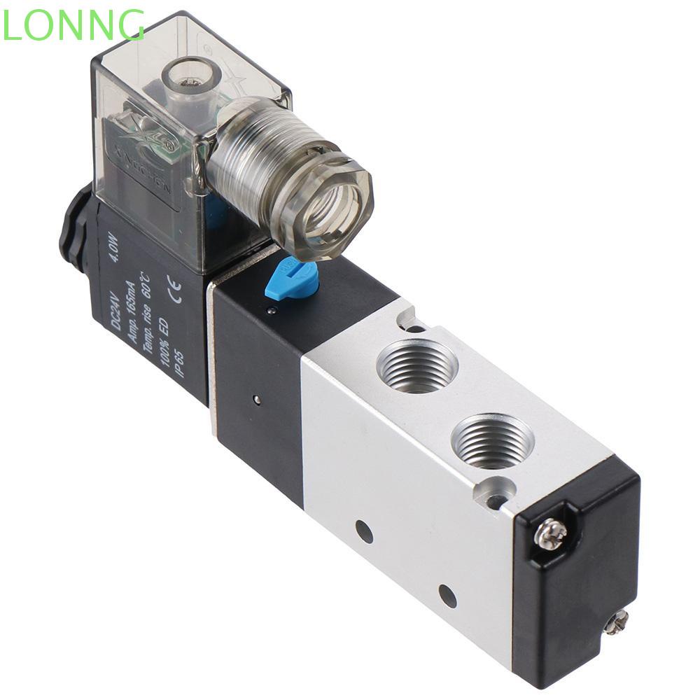 LONNGZHUAN Solenoid Valve, Cast Aluminium PilotOperated Pneumatic