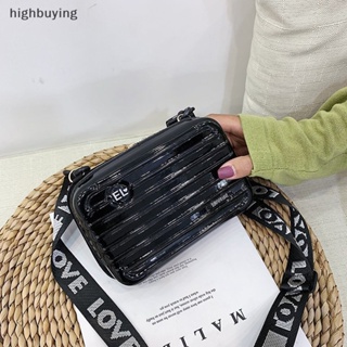 Luggage Small Bag Crossbody Shoulder Personality Hand-Held Mini Suitcase-Box