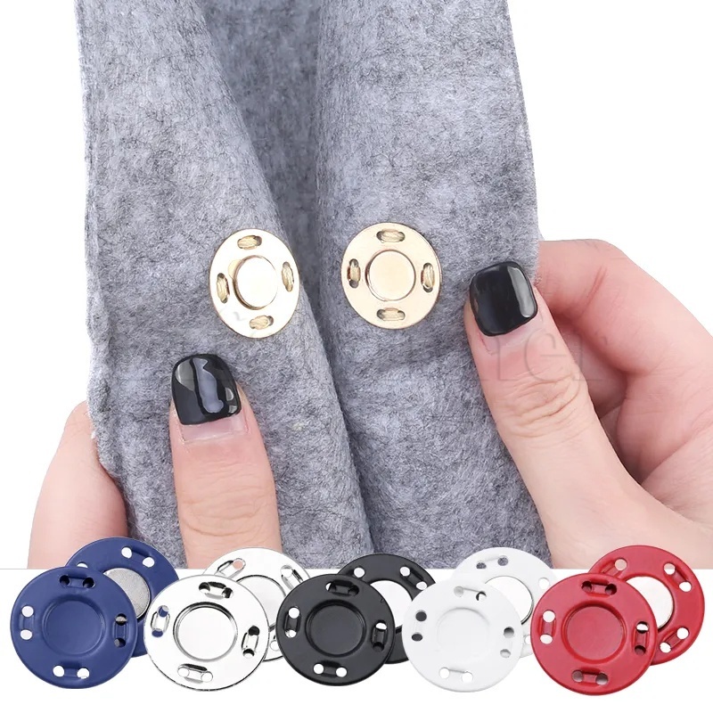 DIY Handmade Fastener Craft Magnetic Invisible Clothing Buttons 12.5/21 ...