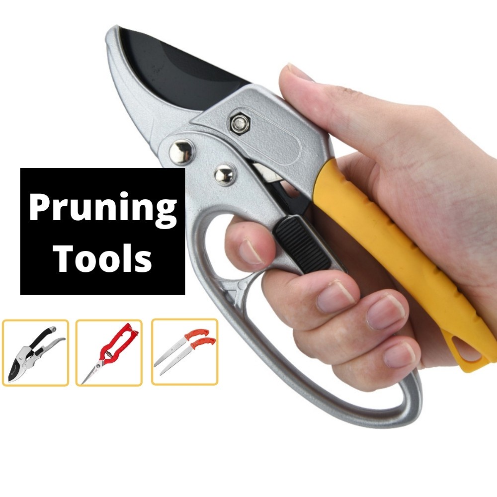 【SG】Anti-Rust Garden Pruning Shear Saw Hand Pruner with SK5 Steel Blade ...