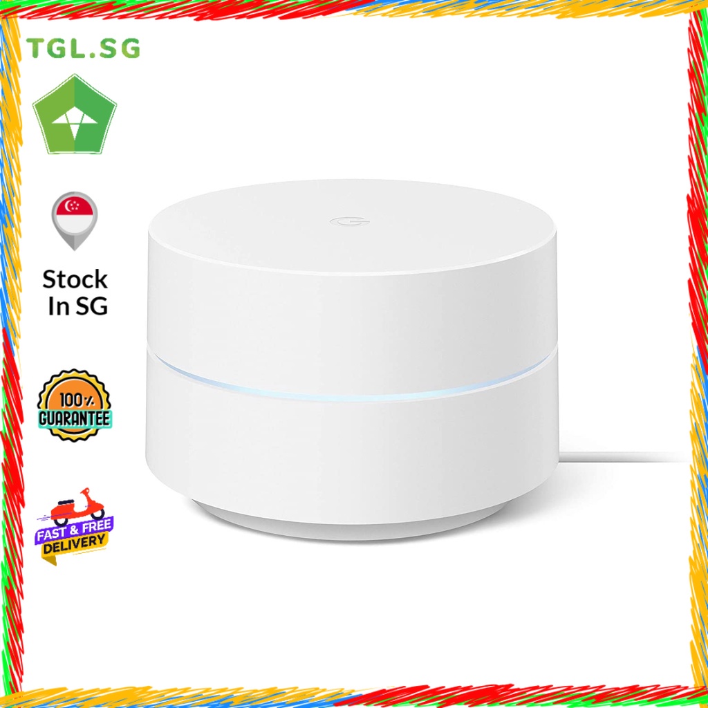 Google Wifi - AC1200 - Mesh WiFi System - Wifi Router - 1500 Sq Ft
