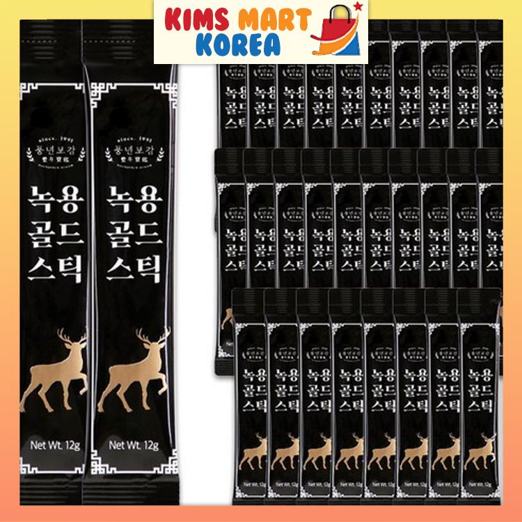 Pungnyun Korean Deer Antlers & Red Ginseng Extract Gold Korean Health ...