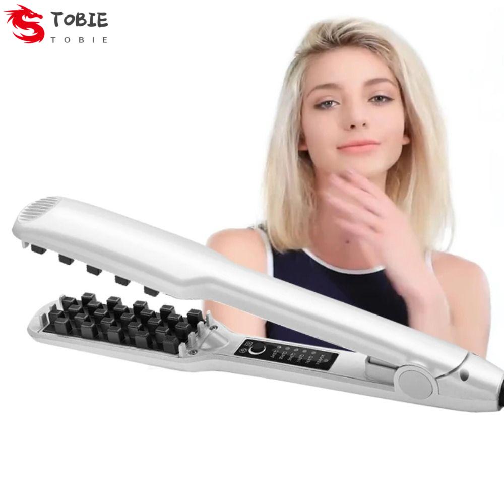 TOBIE Crimping Tool, Shaggy Roots Durability Hair Wave Styler