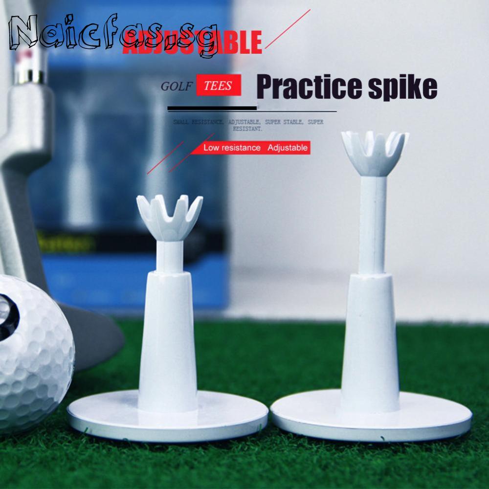 2pcs Rubber Golf Tees Home Driving Ranges Mats Practice Golf Ball