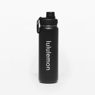 24oz lululemon bottle Vacuum stainless steel thermos Portable yoga fitness water  bottle Outdoor sports water cup