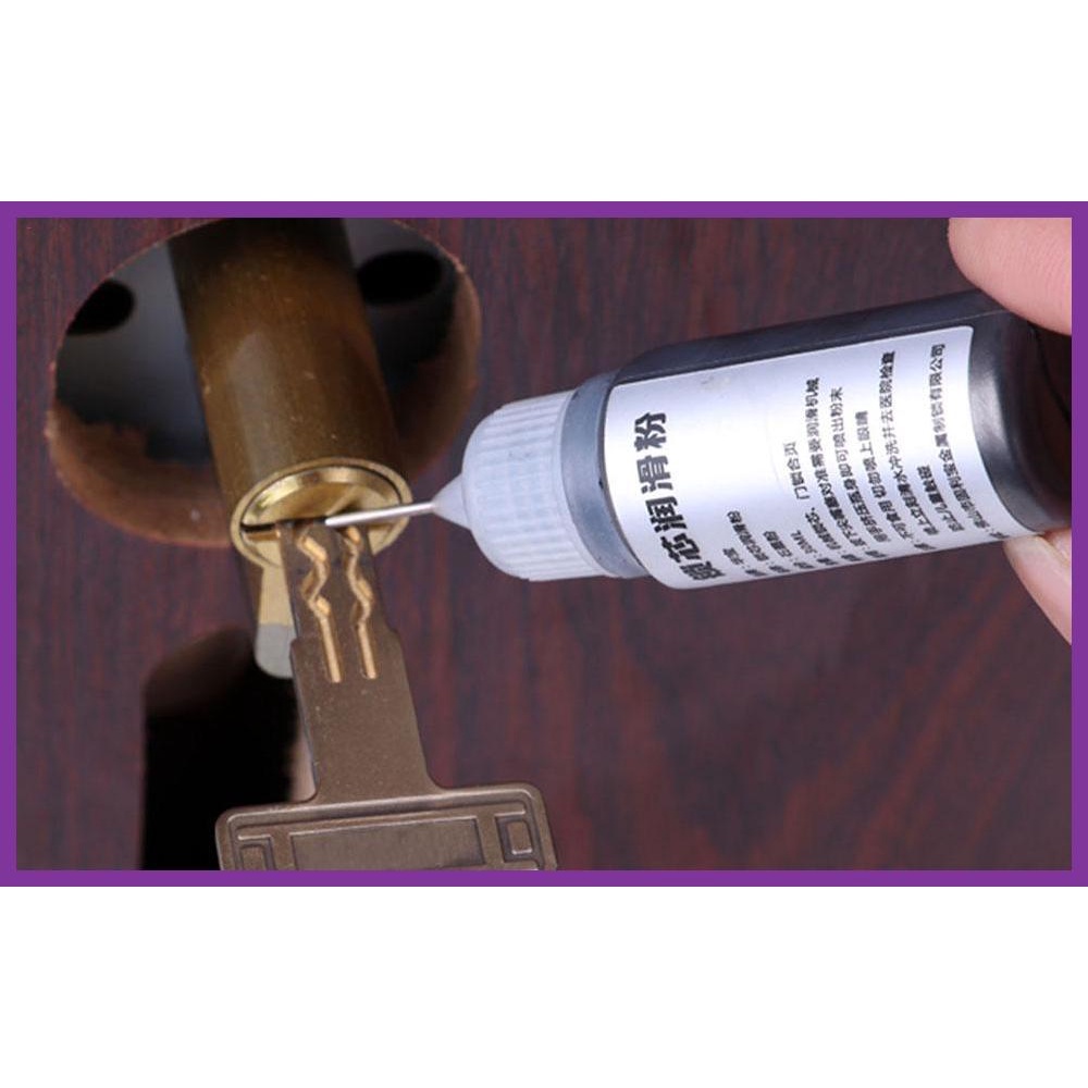 Door Hinge Lubricant Lubrication Tool 15ml Nongreasy Graphite Lubricating Powder MultiPurpose