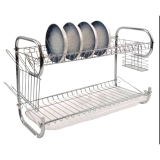 2in1 Japanese White Folding Dish Drainer Rack, Compact Collapsible Dish  Rack