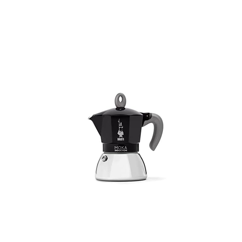 Bialetti Moka Induction 4cup induction cooktop for induction and open