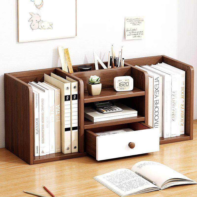 Bookshelf, desktop, desk, storage and storage rack, office desk, file ...