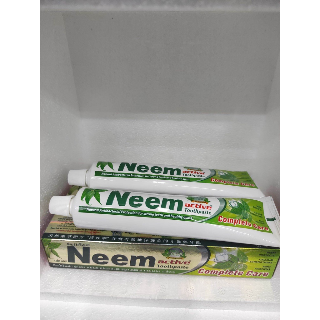 NEEM ACTIVE TOOTHPASTE 200G*2(TWIN PACK) Shopee Singapore