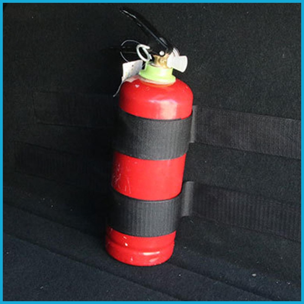 Fire Extinguisher Mount Strap Adjustable Car Trunk Organizer Elastic Fixing Belt Universal Fire