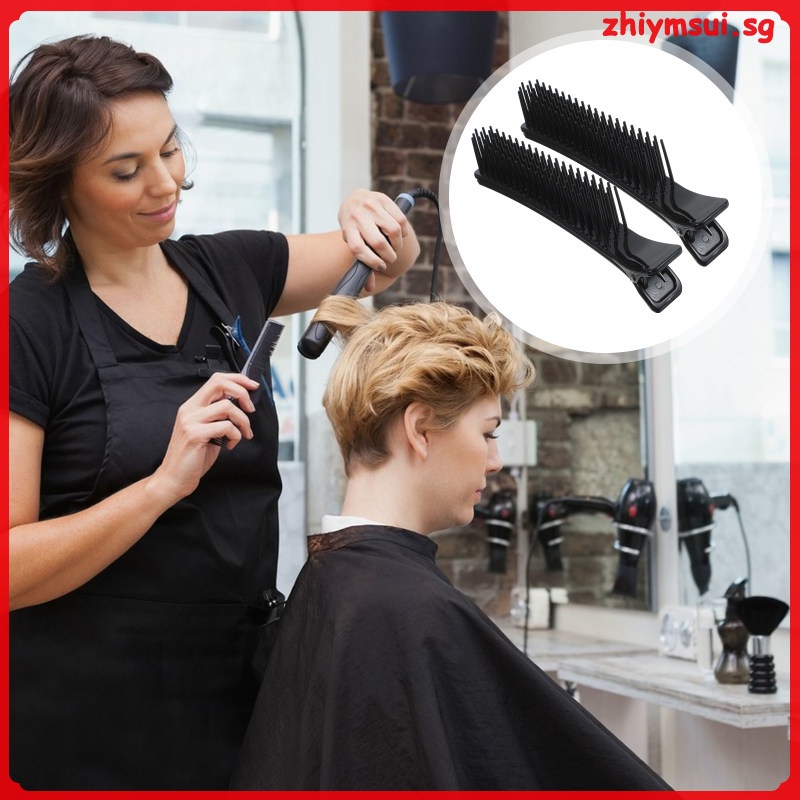 3 Pcs Combs Clip Ins Hair Rollers Short Bangs Hairdressing Clips