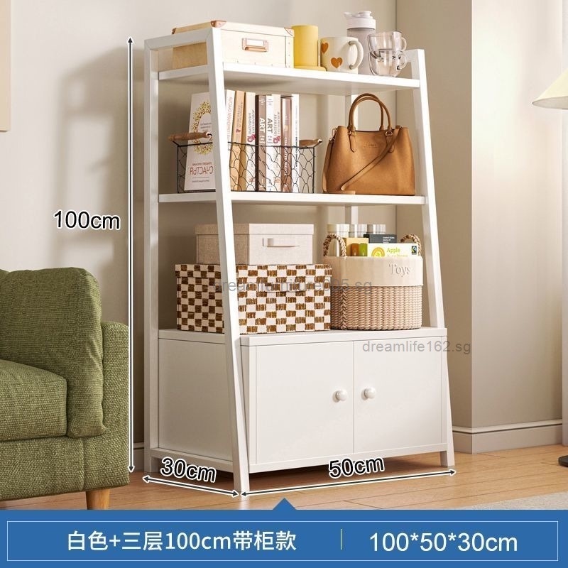 5 Layer Floor-standing Bookshelf Living Room Furniture Storage Rack ...