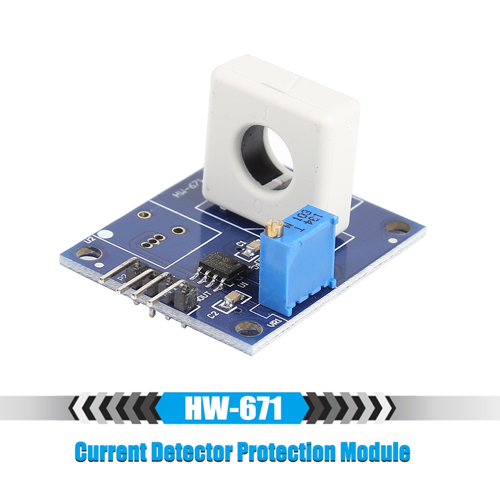 35A Hall Current Sensor Adjustable Short Circuit Overcurrent Protection ...
