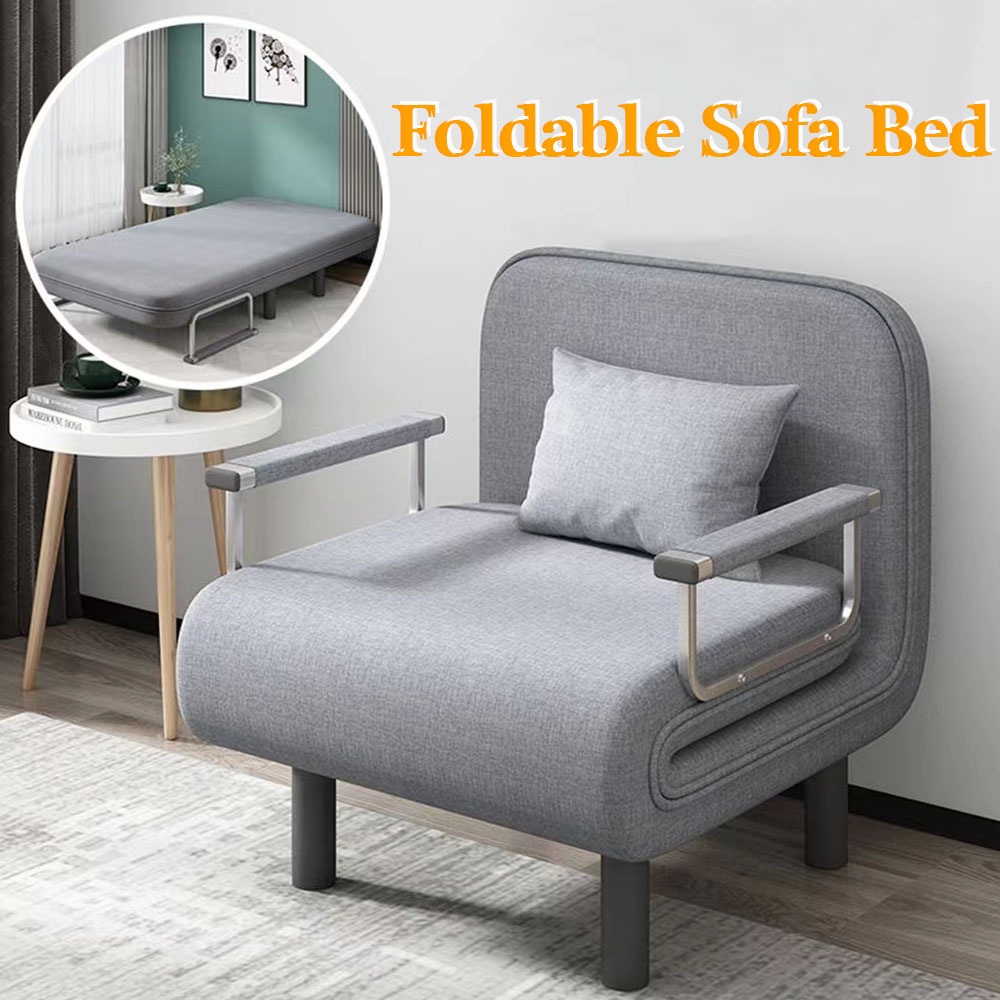 GSF Foldable Sofa Bed Office Nap Single Bed Multifunctional Dual