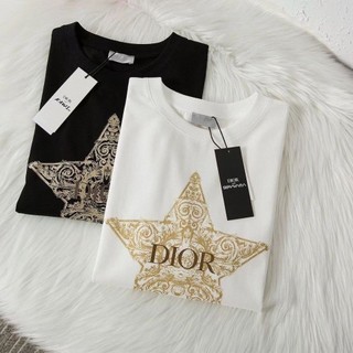Christian Dior Couture Relaxed-Fit T-Shirt White Organic Cotton Jersey |  DIOR