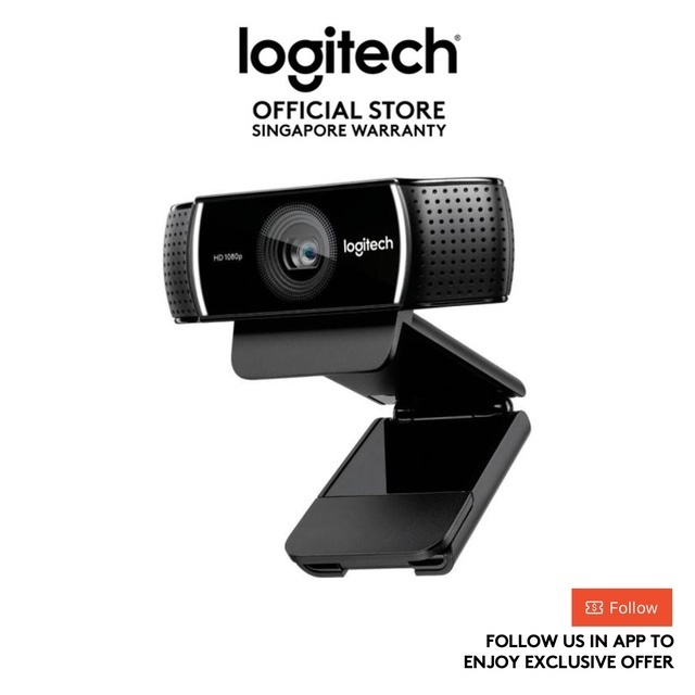 Logitech Webcam C922 Pro Stream Full HD 1080P (web cam