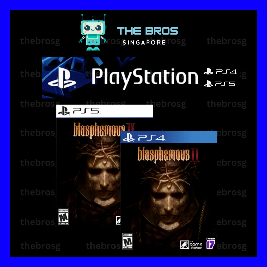 ⭐ PS4 PS5 PlayStation Digital Game Blasphemous ⭐ Shopee