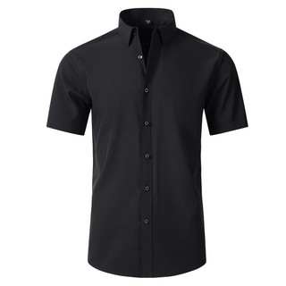 stretch button up