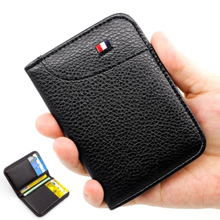 PU Leather Slim Thin Credit Card Holder Mini Wallet Case Card
