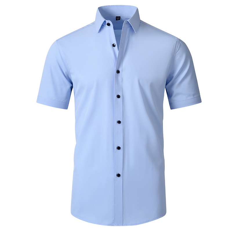 stretchy button up shirts mens