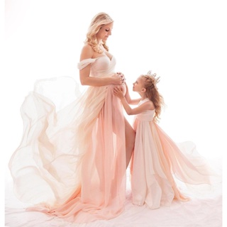 Women Cotton Maternity Dresses For Photo Shoot Sexy Ladies