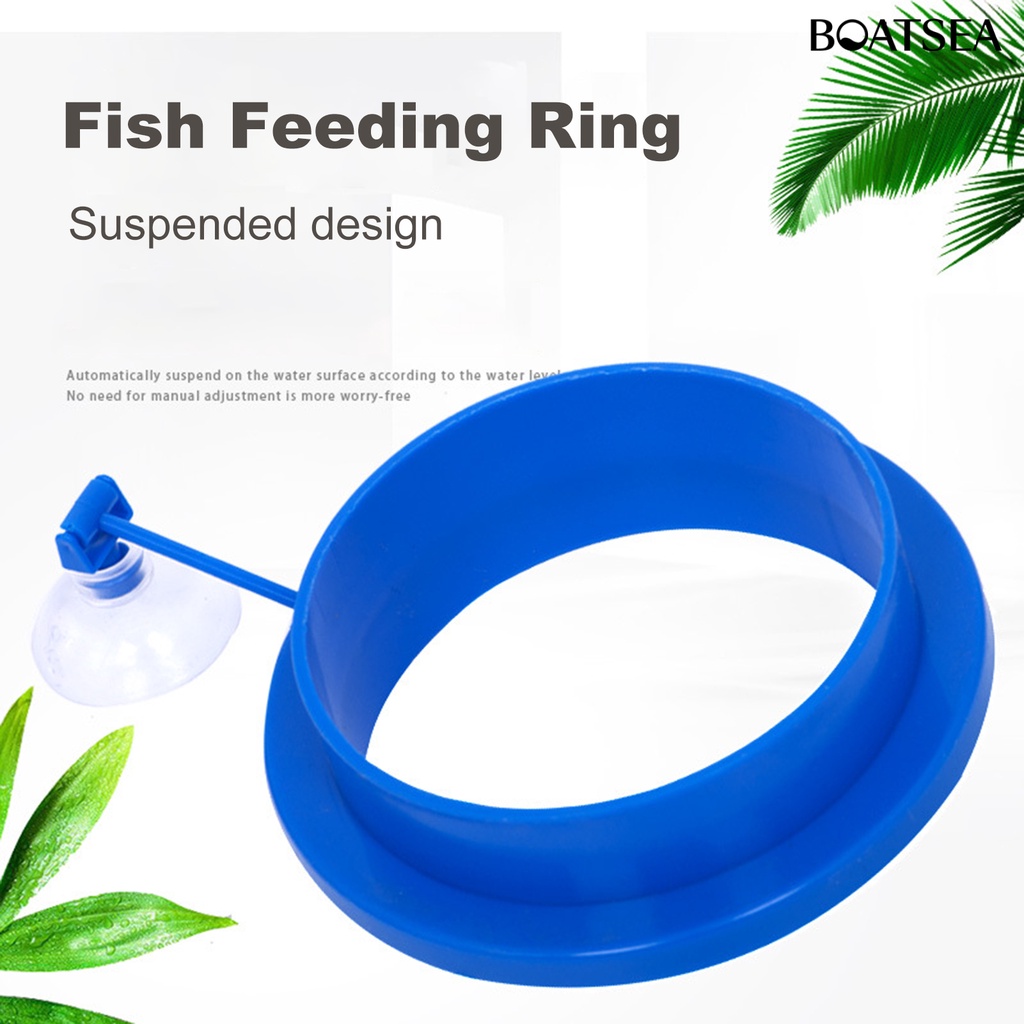 [BEA]Fish Feeding Ring Excellent Suction Stability Reliable Floating