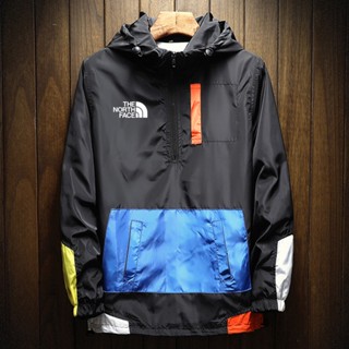 Pullover windbreaker no on sale hood